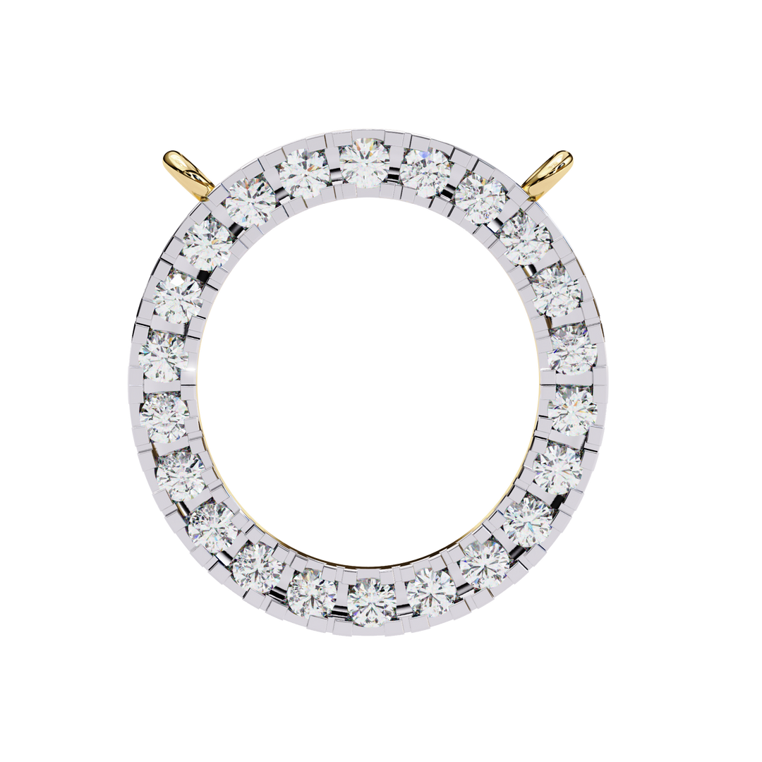 Eternal Circle Diamond Pendant Raj Gems