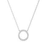 Load image into Gallery viewer, Eternal Circle Diamond Pendant Raj Gems
