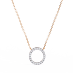 Load image into Gallery viewer, Eternal Circle Diamond Pendant Raj Gems
