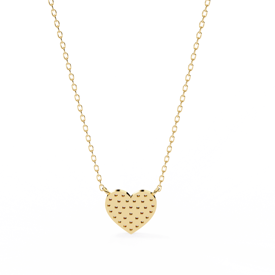 Brilliant Diamond Heart Pendant Raj Gems