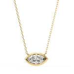 Load image into Gallery viewer, Marquise Solitaire Pendant(#4) rajgemss
