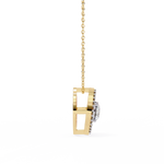 Load image into Gallery viewer, Classic Diamond Halo Drop Pendant Raj Gems
