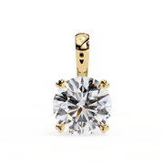 Round Solitaire Pendant (#P5) rajgemss
