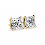 Load image into Gallery viewer, 2.0CT Princess cut Solitaire Stud Raj Gems
