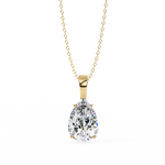 Load image into Gallery viewer, Oval Diamond Solitaire Pendant Raj Gems
