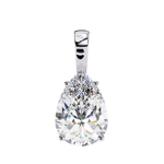 Load image into Gallery viewer, Oval Diamond Solitaire Pendant Raj Gems
