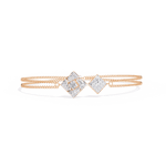 Load image into Gallery viewer, Quad Club Diamond Bracelet (#BR04) rajgems
