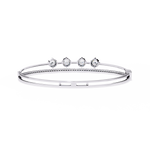 Load image into Gallery viewer, Dual Band Diamond Cuff Bracelet Raj Gems
