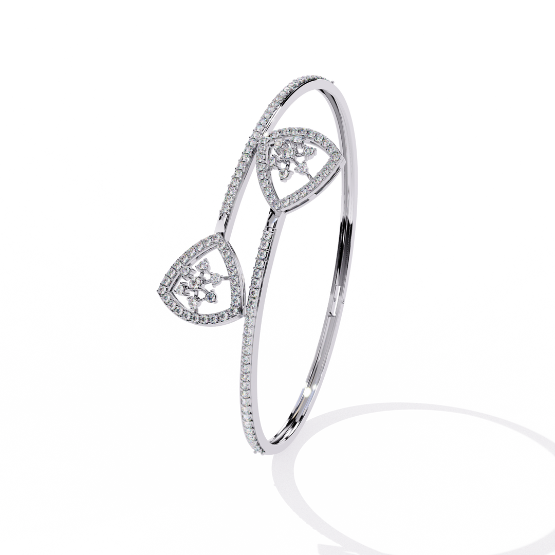 Geometric Diamond Bracelet Raj Gems