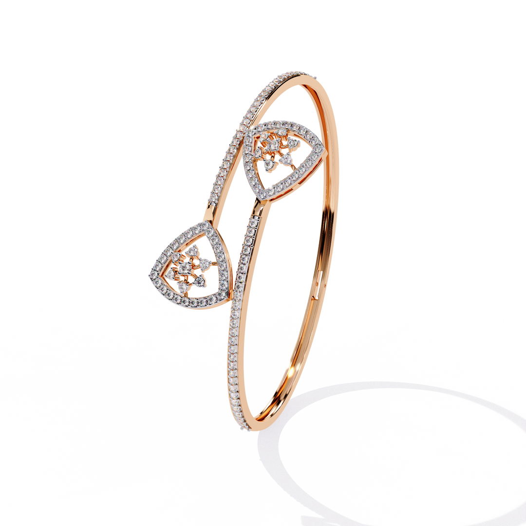 Geometric Diamond Bracelet Raj Gems