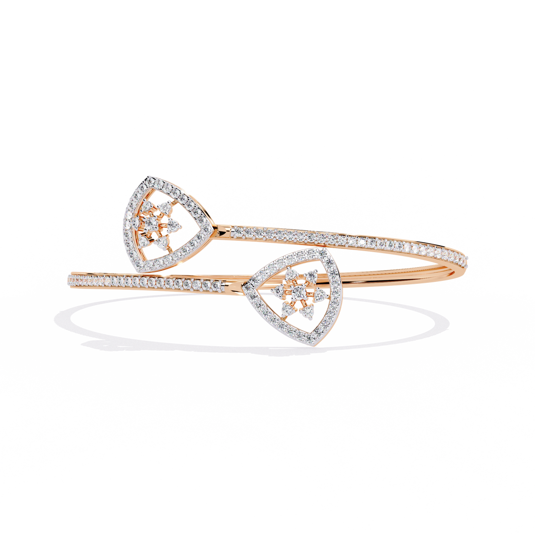 Geometric Diamond Bracelet Raj Gems