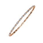 Load image into Gallery viewer, Uniform square diamond Bracelet Raj Gems
