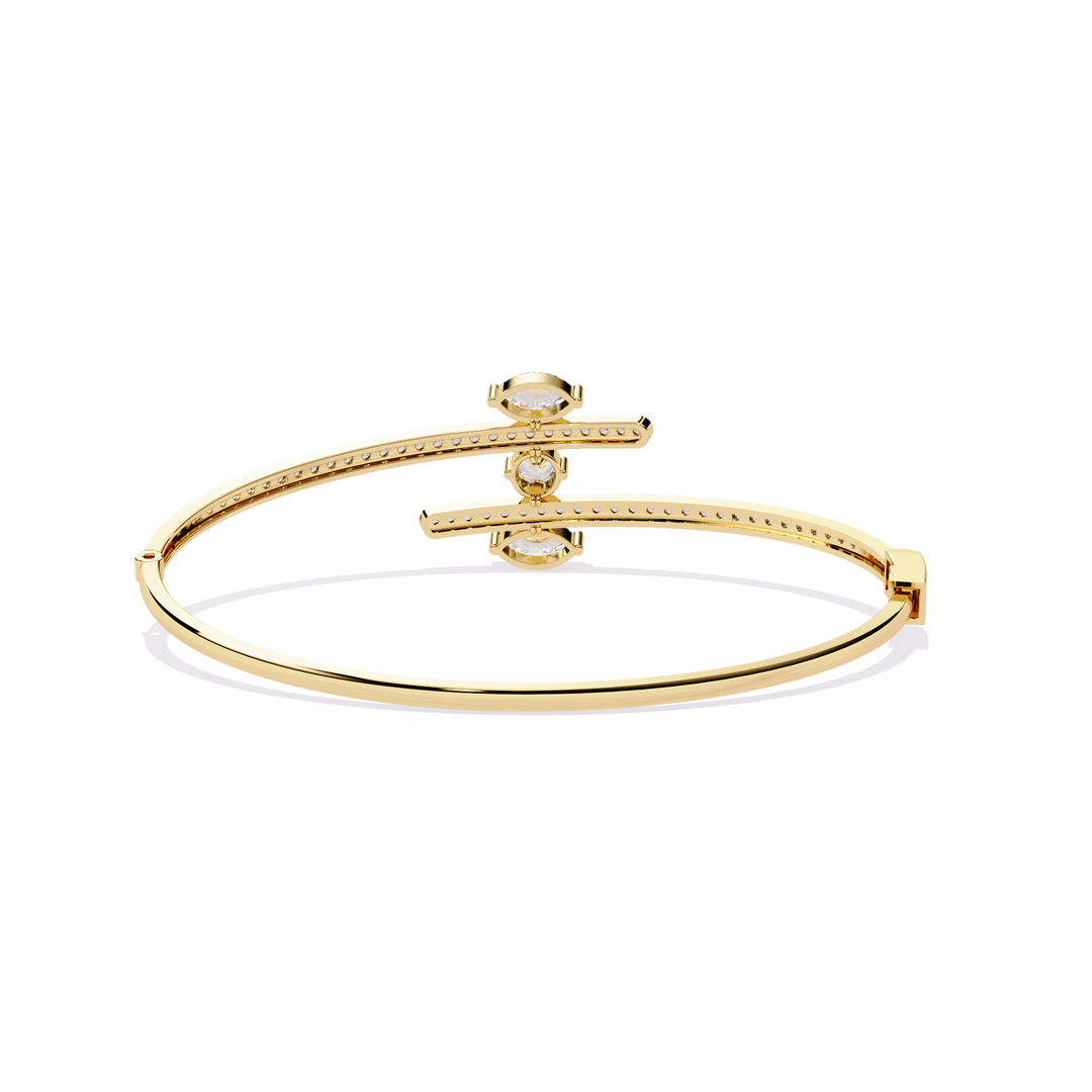 Interlocking Diamond Bracelet Raj Gems