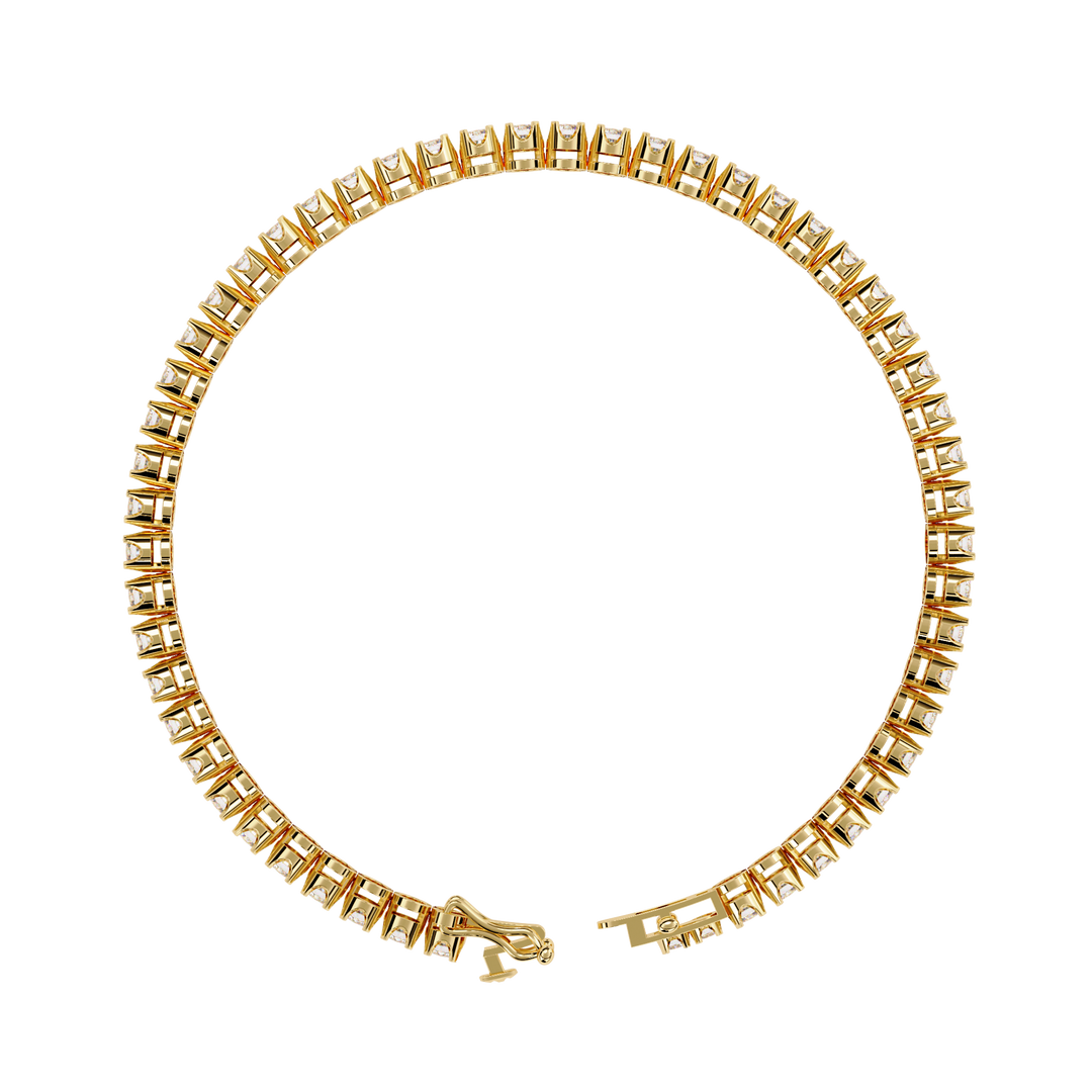 ROUND TENNIS BRACELET Raj Gems
