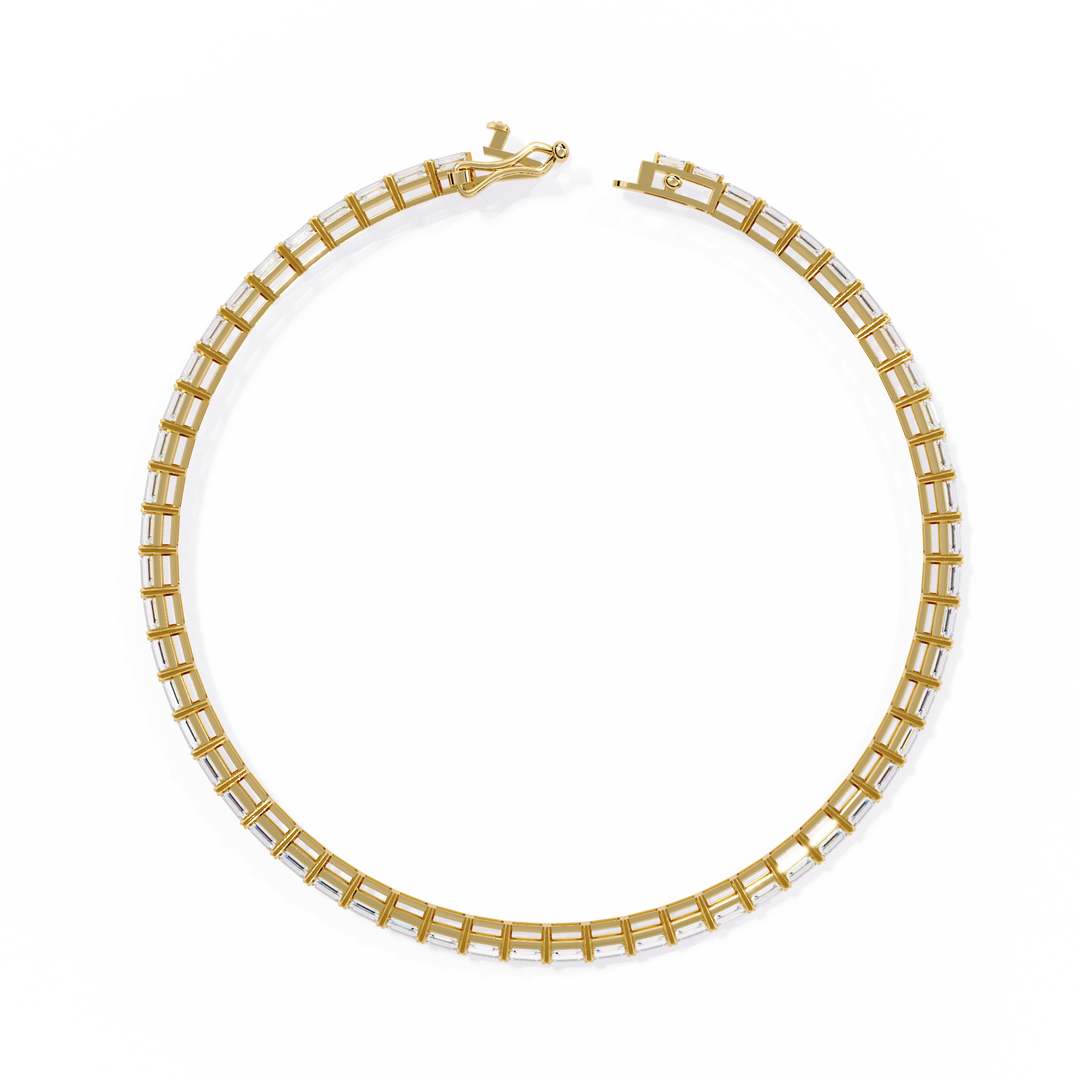 Emerald diamond Tennis Bracelet Raj Gems