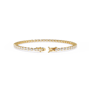 Oval Cut Diamond Tennis Bracelet Raj Gems