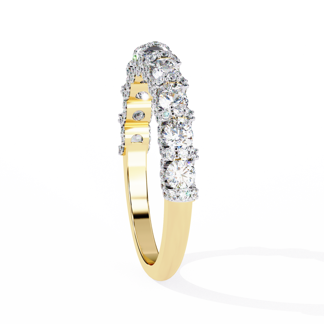 Continuous Diamond Band Raj Gems