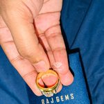 Load image into Gallery viewer, Men&#39;s Statement Ring 2ct Round Cut Lab Grown Diamond Ring Raj Gems
