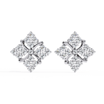 Load image into Gallery viewer, Celestial Bloom Diamond Stud Earring (#ER01) rajgemss
