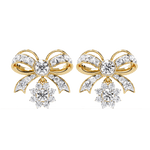 Load image into Gallery viewer, Kristin Round Stud DIamond Earring (#ER02) rajgemss
