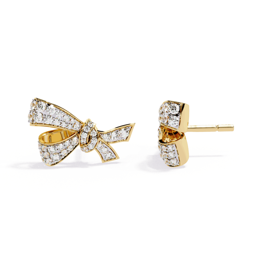 Bow Design Earring (#ER03) rajgems