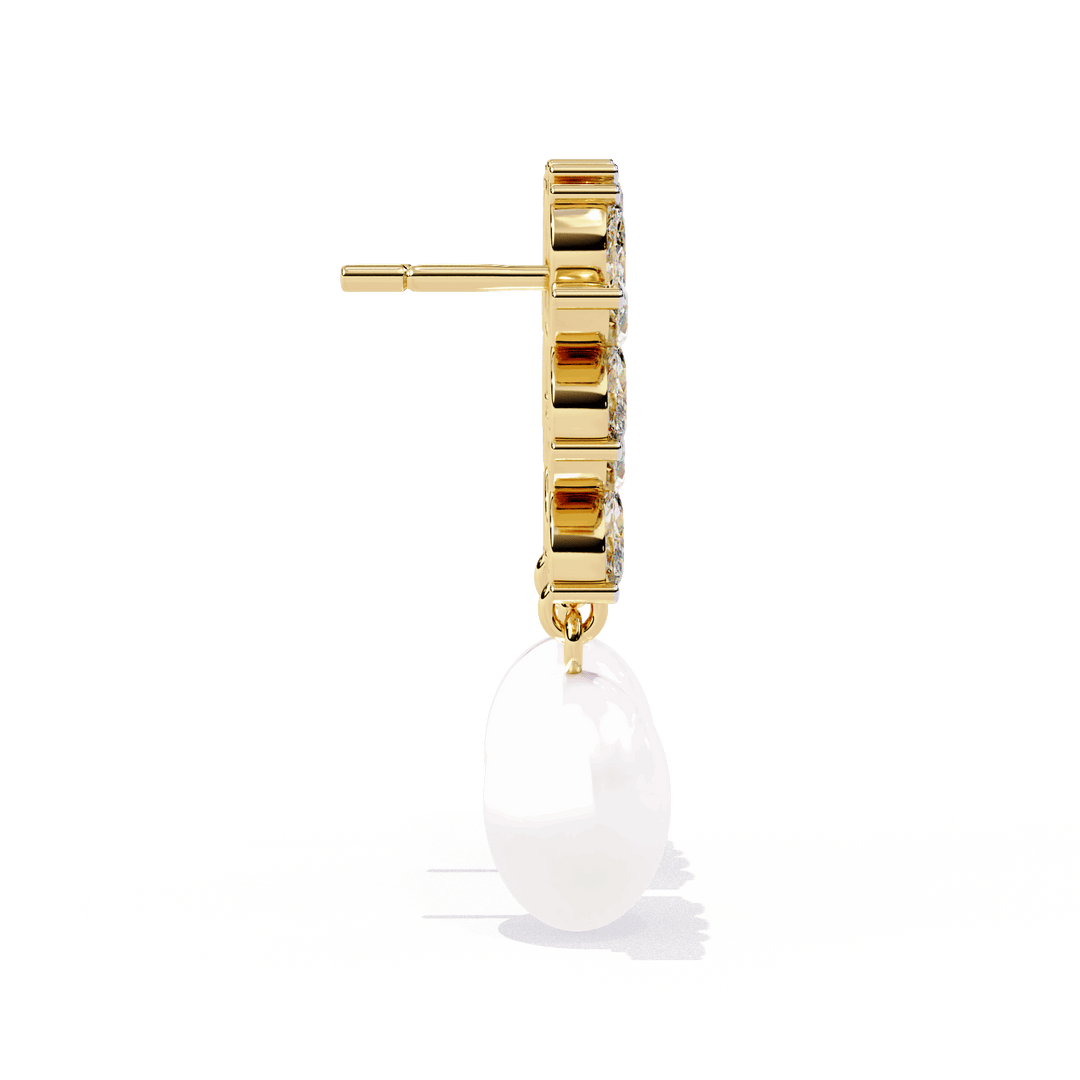 Hook Marquise Diamond Earring (#ER04) rajgemss