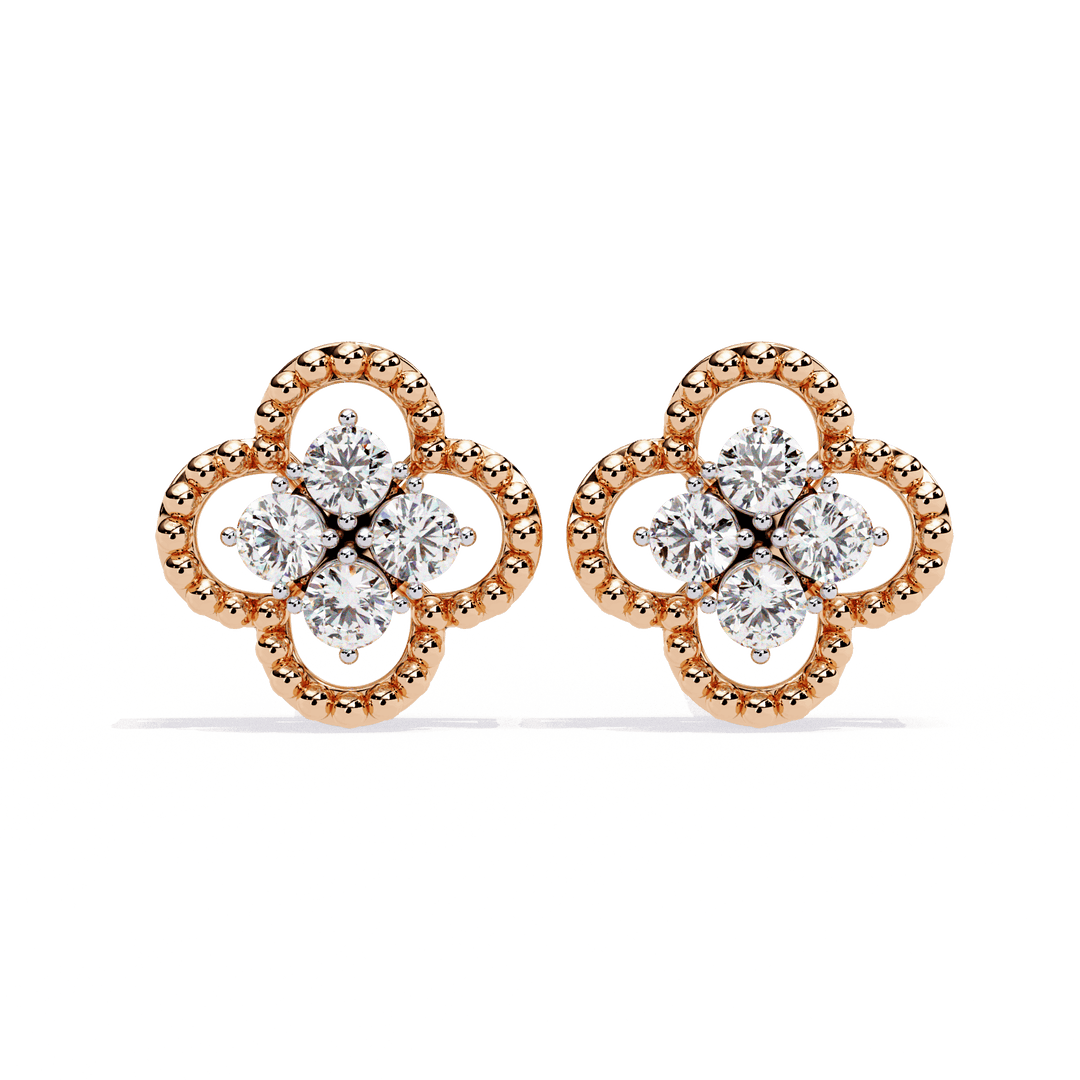 Vintage Alhambra Earrings (#ER05) rajgemss