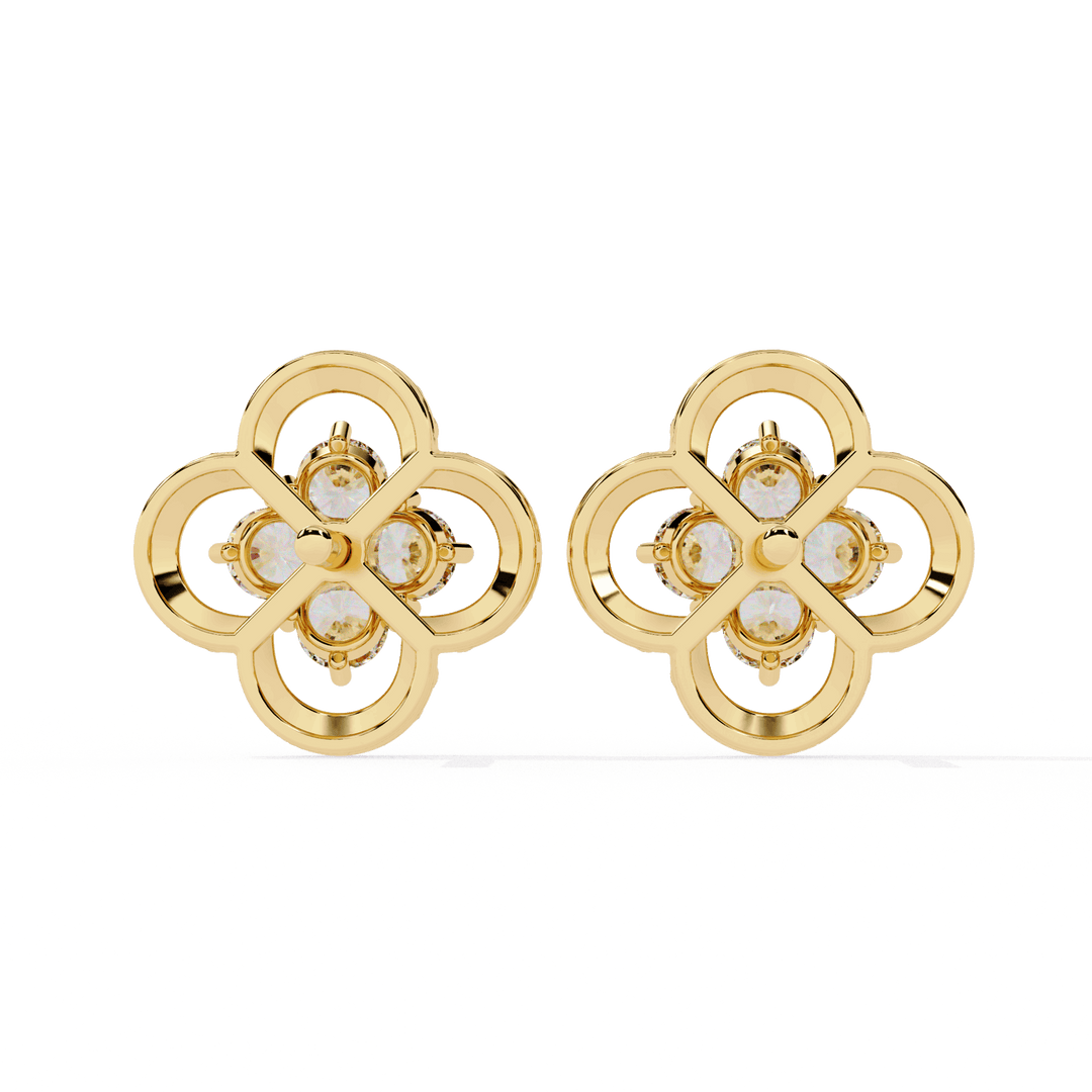 Vintage Alhambra Earrings (#ER05) rajgemss