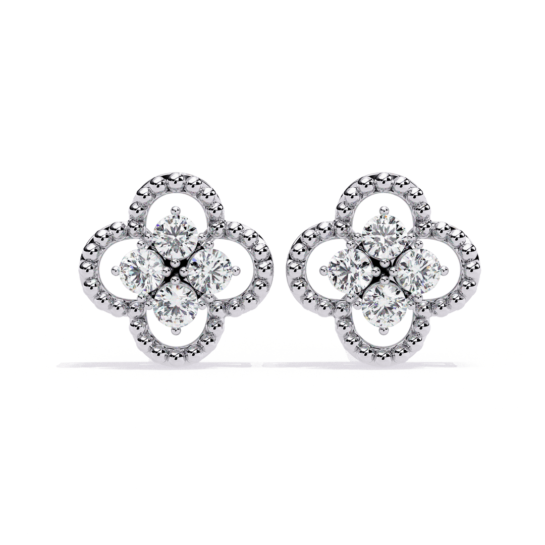 Vintage Alhambra Earrings (#ER05) rajgemss