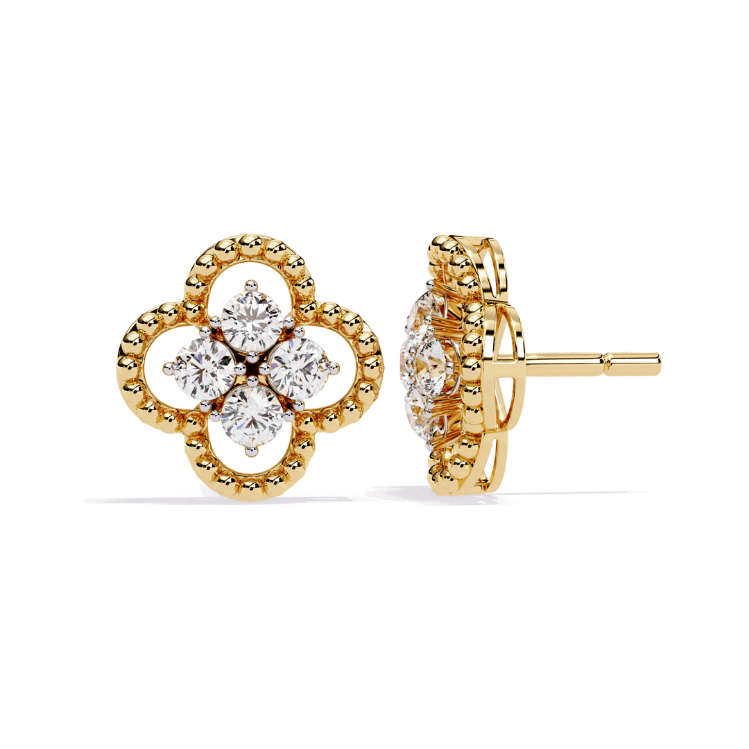 Vintage Alhambra Earrings (#ER05) rajgemss