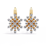 Load image into Gallery viewer, Diamond Starburst Earrings rajgemss

