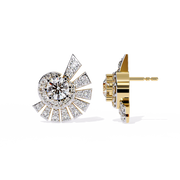 Diamond Halo Earrings rajgemss