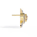 Load image into Gallery viewer, Diamond Halo Earrings rajgemss
