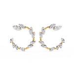 Load image into Gallery viewer, Blooming Marquise Shape Earrings rajgemss
