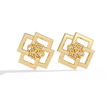 Load image into Gallery viewer, Architectural Earring Raj Gems
