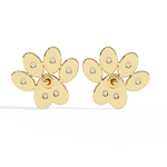 Load image into Gallery viewer, Paw print shaped studs Raj Gems
