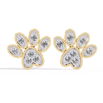 Load image into Gallery viewer, Paw print shaped studs Raj Gems
