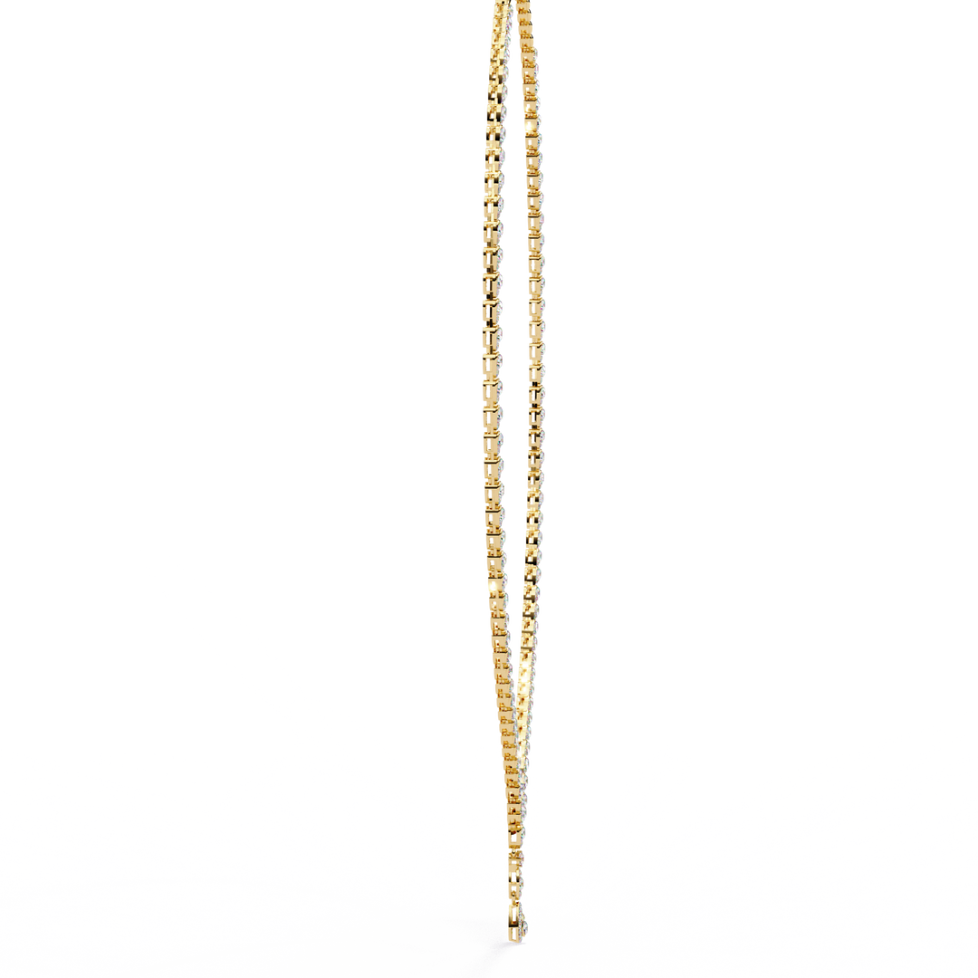 Diamond Tennis Y-Necklace Raj Gems