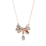 Load image into Gallery viewer, Ribbon Necklaces Raj Gems
