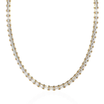Load image into Gallery viewer, Emerald Cut Tennis Necklace Raj Gems
