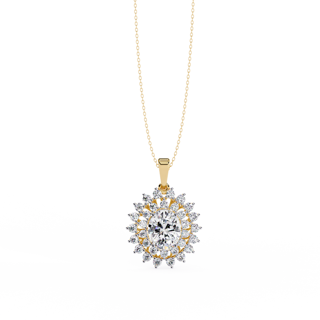 Sunburst Necklace Raj Gems