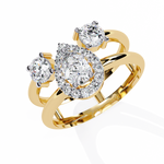 Load image into Gallery viewer, Halo Engagement Ring Raj Gems
