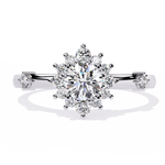 Load image into Gallery viewer, Flower Cluster Ring Raj Gems
