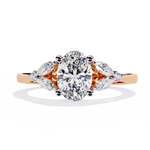 Load image into Gallery viewer, Classic three-stone ring Raj Gems
