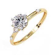 Scattered Diamond Ring Raj Gems