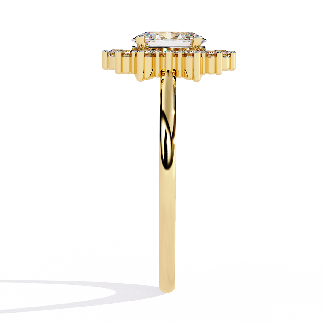 Flower Cluster Ring Raj Gems