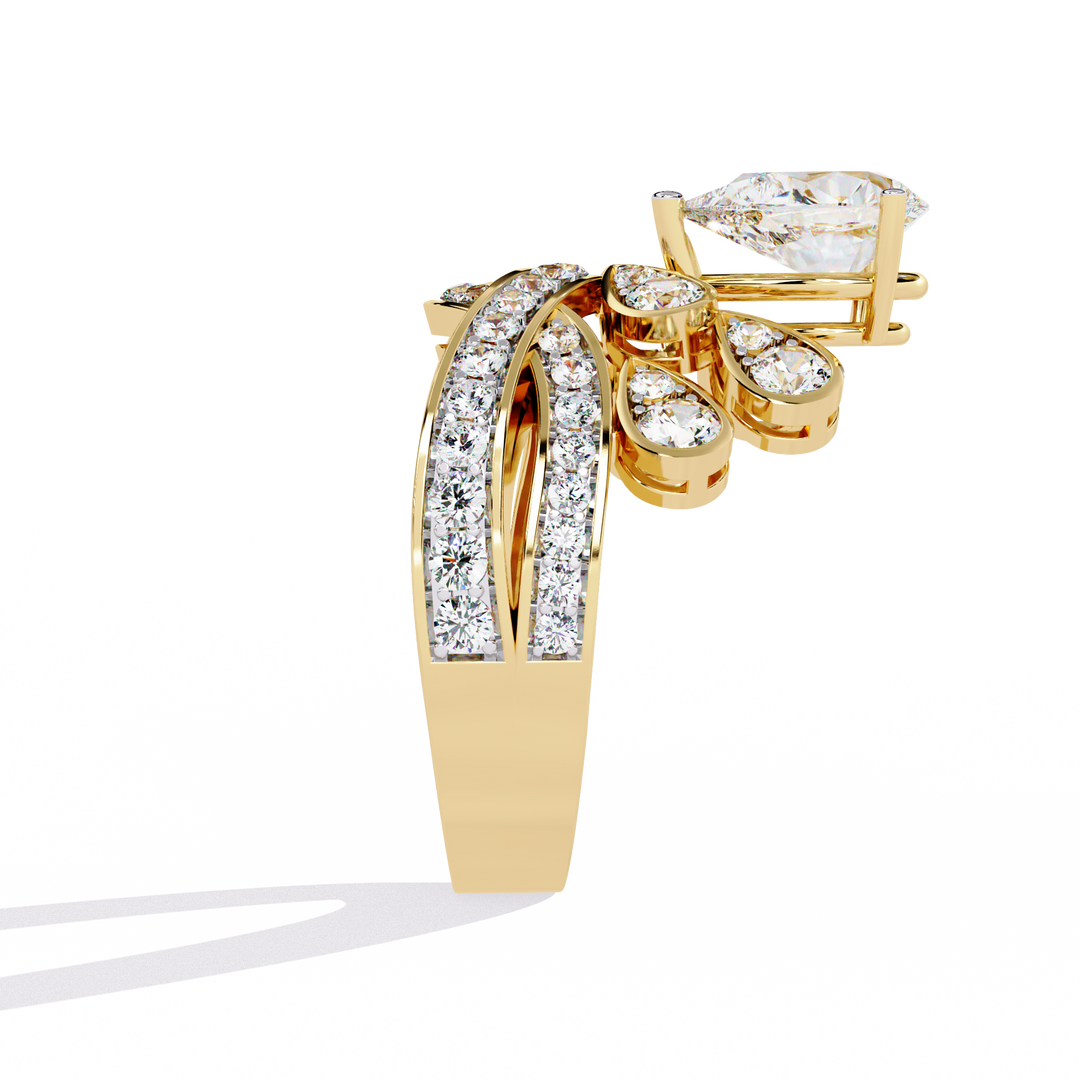 Crown Wedding Ring Stack Raj Gems