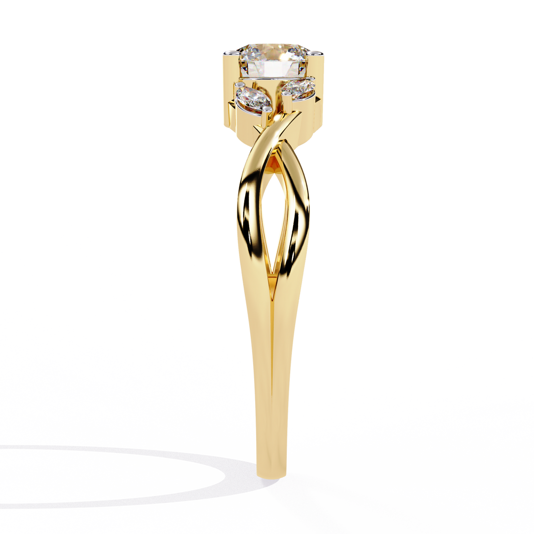 Infinity Engagement Ring Raj Gems