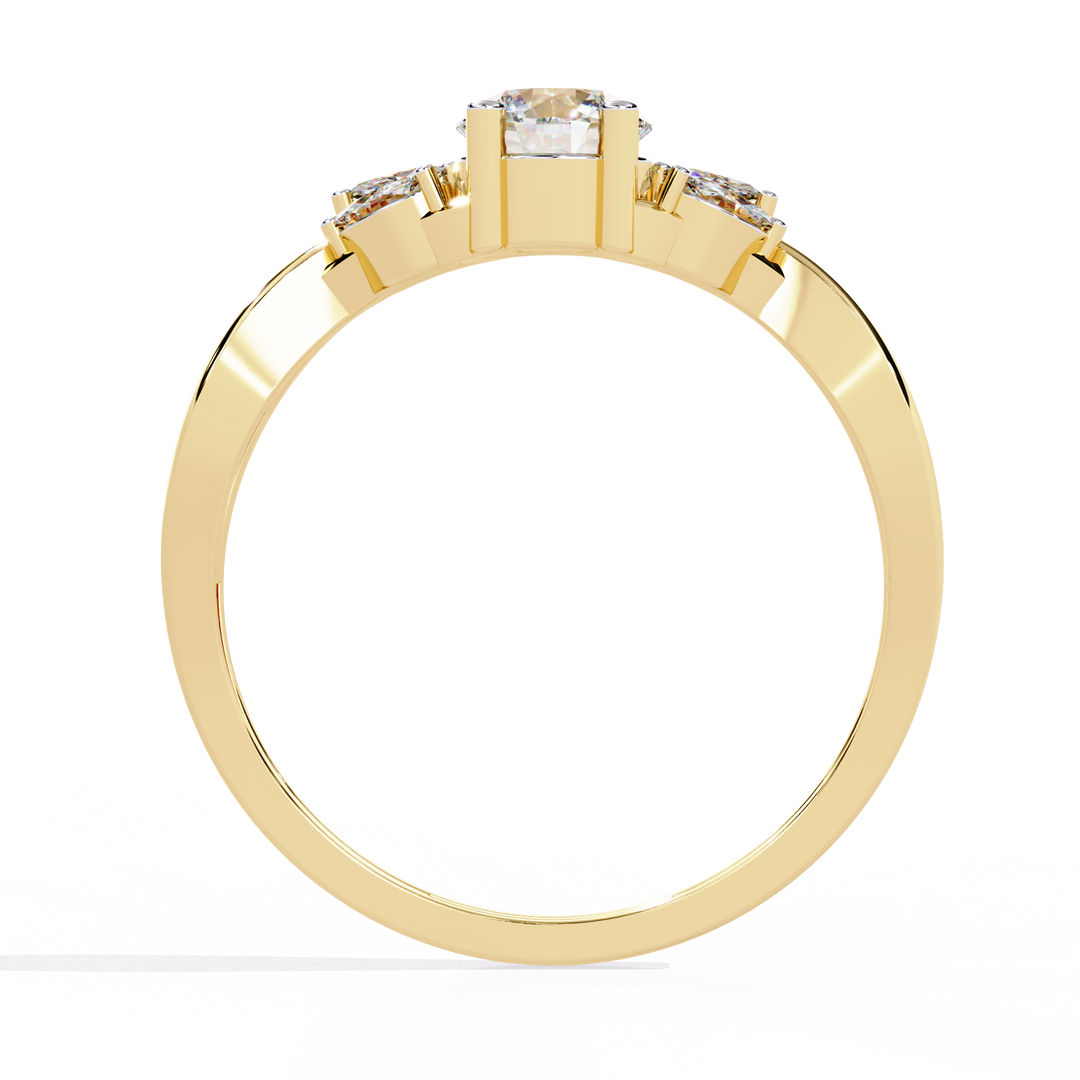 Infinity Engagement Ring Raj Gems