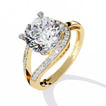Load image into Gallery viewer, Open Shank Ring Raj Gems
